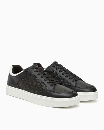 Calvin Klein Düz Taban Monogram Logo Baskılı Erkek Sneaker | 46