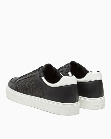 Calvin Klein Düz Taban Monogram Logo Baskılı Erkek Sneaker | 46