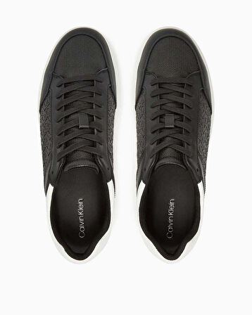 Calvin Klein Düz Taban Monogram Logo Baskılı Erkek Sneaker | 46