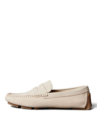 Calvin Klein Bej Erkek Günlük Ayakkabı DRIVER PENNY NU