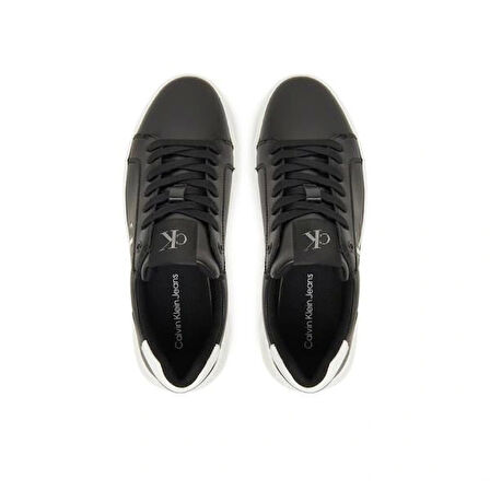 Calvin Klein Jeans CHUNKY CUPSOLE MONO LTH WN Kadın Siyah Sneaker YW0YW01872-0GM