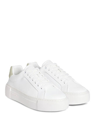 Calvin Klein Beyaz Kadın Sneaker HW0HW02570