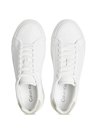 Calvin Klein Beyaz Kadın Sneaker HW0HW02570