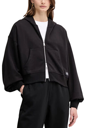 Calvin Klein Kadın Sweatshirt-LV047C216GBLACK