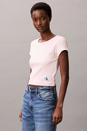 Calvin Klein Jeans D2 Collection Kadın Pembe T-shirt LV047C200G-VI7