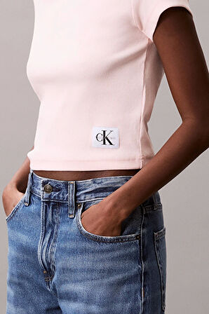Calvin Klein Jeans D2 Collection Kadın Pembe T-shirt LV047C200G-VI7