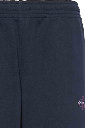Kadın Monologo Rench Terry Jogger Eşofman Altı - Lacivert | M