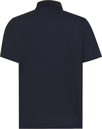 CALVIN KLEIN Erkek Marka Logolu Pamuklu Polo Yakalı Kısa  Kollu Günlük Kullanıma Uygun Şık Görünümlü Lacivert Polo Yaka T-shirt LV04LB220G CEF