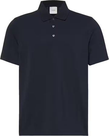 CALVIN KLEIN Erkek Marka Logolu Pamuklu Polo Yakalı Kısa  Kollu Günlük Kullanıma Uygun Şık Görünümlü Lacivert Polo Yaka T-shirt LV04LB220G CEF