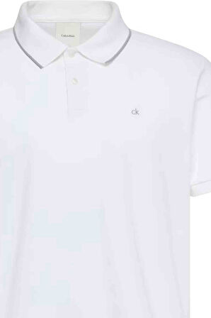 Erkek Regular Fit Kısa Kollu Polo Yaka T-Shirt - Beyaz  | XL