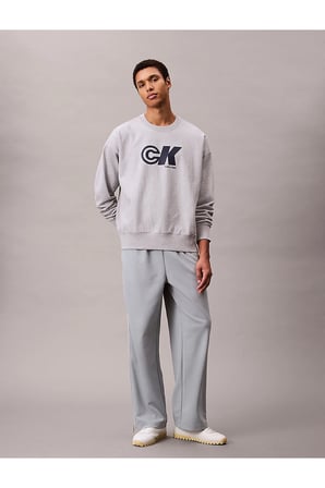 Erkek Premium Terry Monogram Sweatshirt