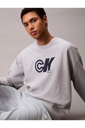 Erkek Premium Terry Monogram Sweatshirt