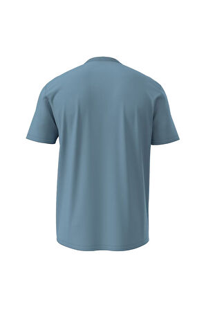 Erkek SS Smooth CTTN Solid Crewnk T-Shirt - Açık Mavi | XS