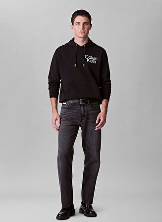 CALVIN KLEIN Erkek  Siyah Sweatshirt LV04RC288G UB1