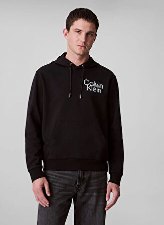 CALVIN KLEIN Erkek  Siyah Sweatshirt LV04RC288G UB1
