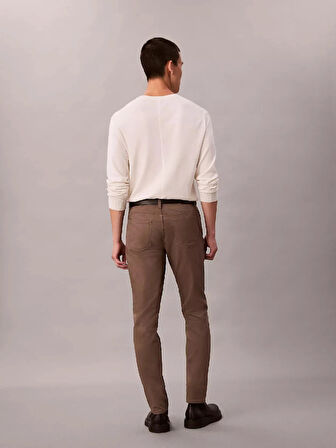 Calvin Klein Stretch 5Pkt Pant Erkek Gri Pantolon LV040VM614-PDK