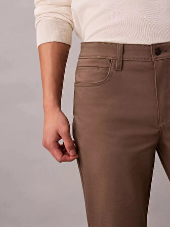 Calvin Klein Stretch 5Pkt Pant Erkek Gri Pantolon LV040VM614-PDK