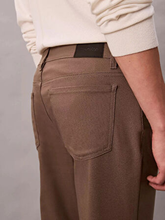 Calvin Klein Stretch 5Pkt Pant Erkek Gri Pantolon LV040VM614-PDK