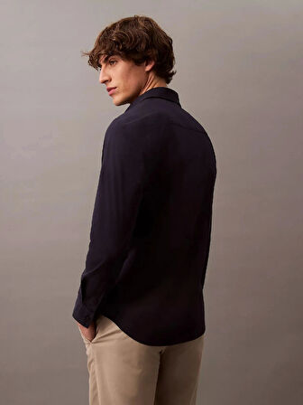 Calvin Klein LS SOLID STRETCH SLIM SHIRT ERKEK Gömlek LV04LB145G-CEF