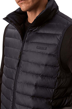 Erkek Regular Fit Kapitone Şişme Yelek - Lacivert | XS