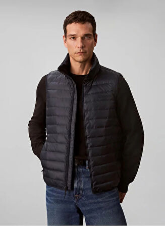 Calvin Klein Kolsuz Hafif Naylon Şişme Erkek Yelek LV04LC509G-CEF