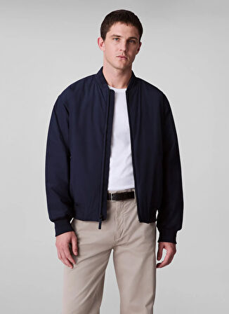 Calvin Klein Normal Mavi Erkek Ceket LV04LC513GCEF_LS SPORTSWEAR HERO BO