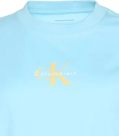 Calvin Klein Jeans D1 Fashion Kadın Mavi T-shirt LV047C856G-W0T
