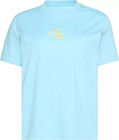 Calvin Klein Jeans D1 Fashion Kadın Mavi T-shirt LV047C856G-W0T