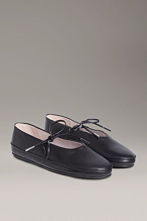 Kadın Bantlı Ballerina Mary Jane Babet - Siyah | 40