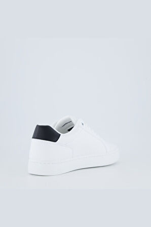 Erkek Classic Cupsole Mono Lth Sneaker Ayakkabı - Beyaz | 45