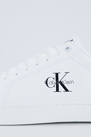 Erkek Classic Cupsole Mono Lth Sneaker Ayakkabı - Beyaz | 45