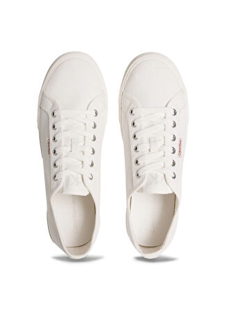Calvin Klein Beyaz Erkek Sneaker ESS VULC LOW MG CV