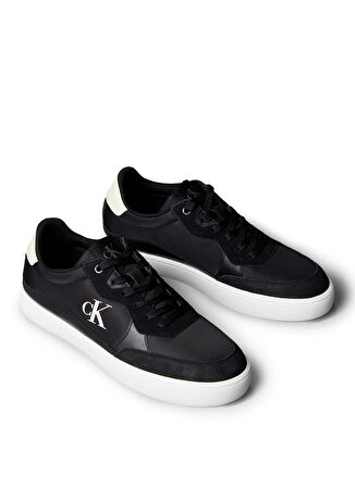 Calvin Klein Siyah Erkek Sneaker CLASSIC CUPSOLE MG NYLON MIX
