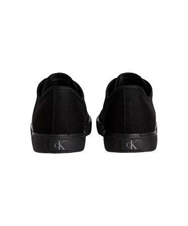 CALVIN KLEIN Erkek Marka Logolu Şık Görünüşlü Deri  Gündelik Kullanıma Uygun BLACK Sneaker YM0YM01301 0GJ