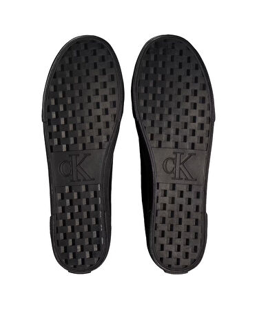 CALVIN KLEIN Erkek Marka Logolu Şık Görünüşlü Deri  Gündelik Kullanıma Uygun BLACK Sneaker YM0YM01301 0GJ