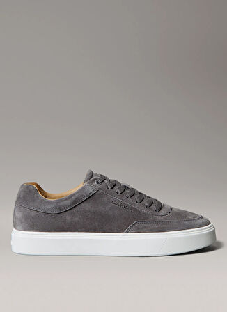 Calvin Klein Antrasit Erkek Günlük Ayakkabı CLEAN CUP LOW LACEUP OXF SU