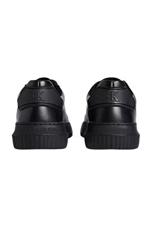Erkek Kalın Tabanlı Bileksiz Sneaker - Siyah | 44