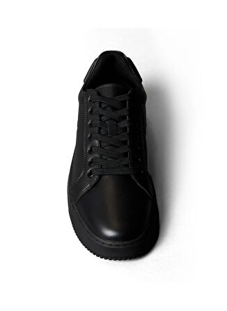 Calvin Klein Siyah Erkek Sneaker CHUNKY CUPSOLE RU PATCH LTH