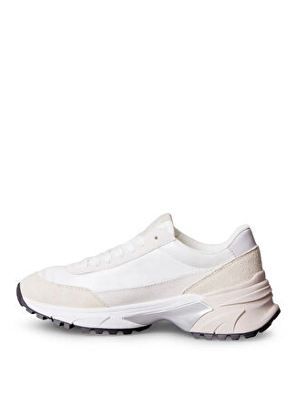 Calvin Klein Beyaz - Bej Kadın Sneaker YW0YW01963