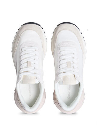 Calvin Klein Beyaz - Bej Kadın Sneaker YW0YW01963