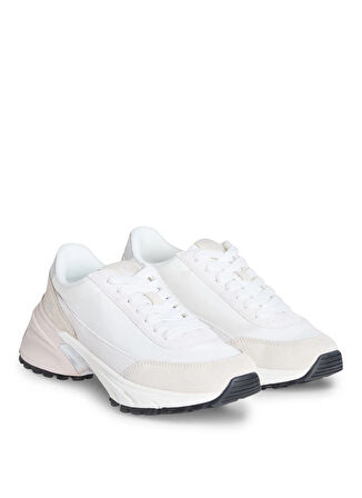 Calvin Klein Beyaz - Bej Kadın Sneaker YW0YW01963