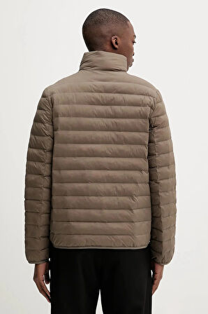 Calvin Klein Erkek Hafif Naylon Kapitone Şişme Gri Ceket LV04LC506G-PDK