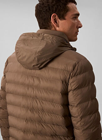 Calvin Klein Jeans Kahve Erkek Mont LV04RC511GPDK LS NYLON LT WT HOODED