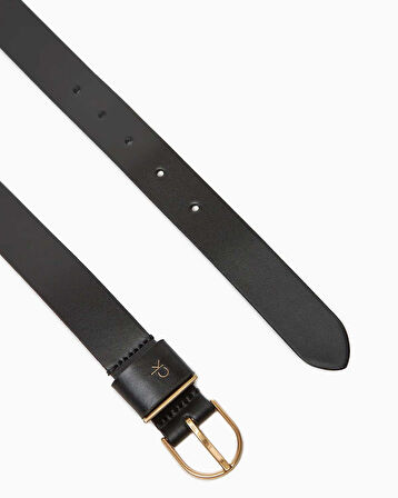 Calvin Klein Metal Yuvarlak Tokalı 25mm Kadın Kemer | 95 CM