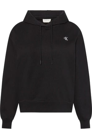 LS RLXD MONO FR TERR Kadın Siyah Hoodie