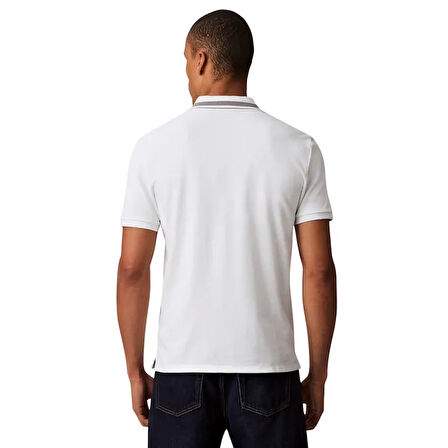 Calvin Klein Jeans D2 Collection Erkek Beyaz T-shirt  LV04RC276G-YAD