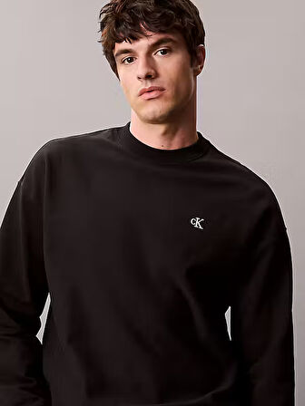 CALVIN KLEIN Erkek  Siyah Sweatshirt LV04RC277G UB1
