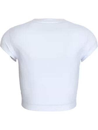 CALVIN KLEIN Kadın  Beyaz T-Shirt LV047C211G YAA