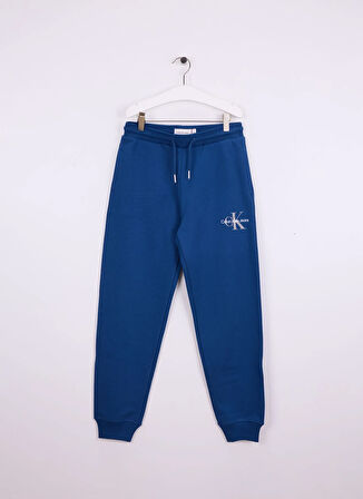 Calvin Klein Lastikli Paça Mavi Erkek Çocuk Eşofman Altı IU0IU00285C3I