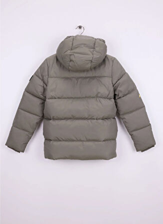 Calvin Klein Yeşil Erkek Çocuk Şişme Mont IB0IB01276LDY